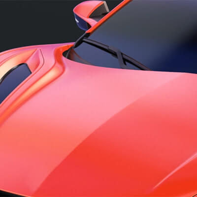 Colore e aspetto automobilistico