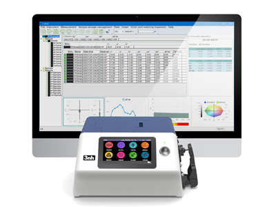  Click here for Spettrofotometro a colori avanzato da banco: soluzione di corrispondenza dei colori di precisione e controllo della qualit&agrave;